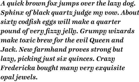 Ingeborg Bold Italic OT