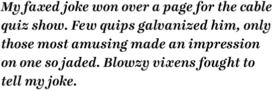 Ingeborg Bold Italic OT