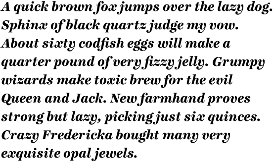 Ingeborg Heavy Italic OT