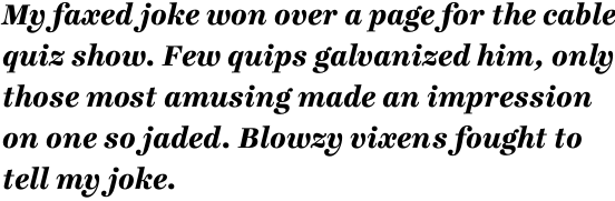 Ingeborg Heavy Italic OT