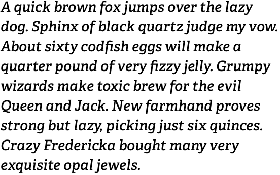 Adelle Semi Bold Italic OT