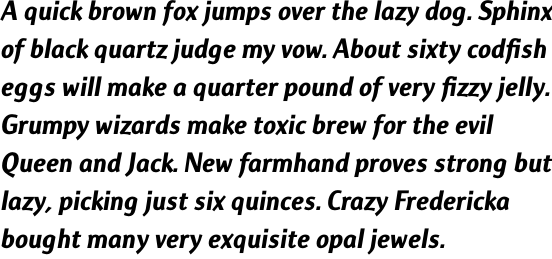 Botija Bold Italic OT