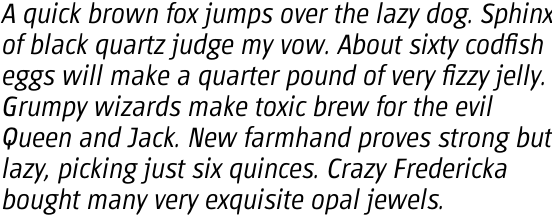 Chaco Light Italic OT