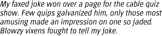 Chaco Light Italic OT