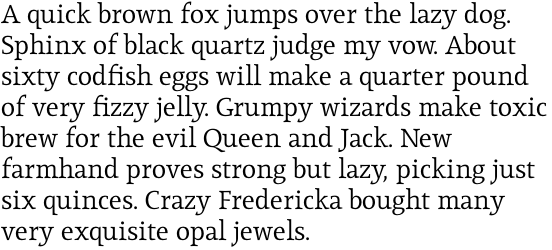Lineare Serif Regular OT