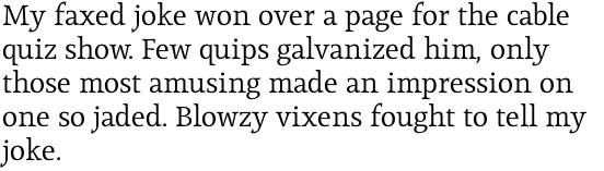 Lineare Serif Regular OT