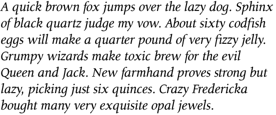 Malena Italic OT
