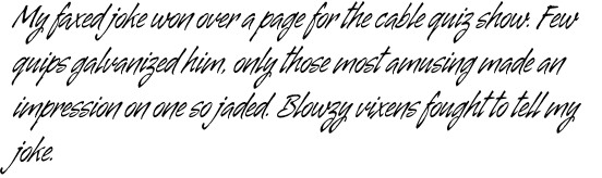 Galgo Script OT
