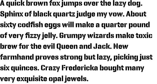 Geogrotesque Stencil C Bold OT