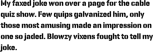 Geogrotesque Stencil C Bold OT