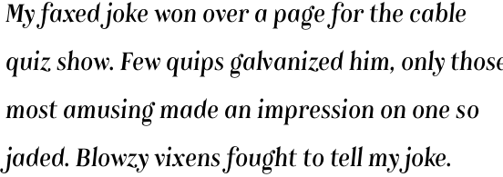 Catacumba Italic Pro