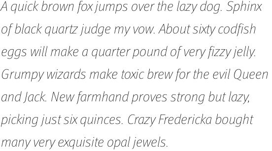 FF Meta Offc Thin Italic