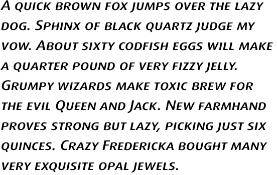 FF Dax Offc Wide Medium Italic SC