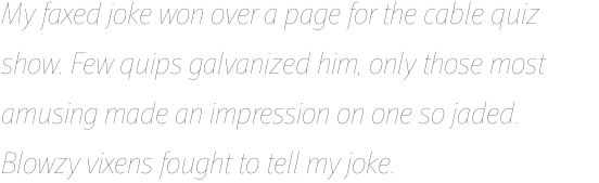 FF Meta Offc Hairline Italic