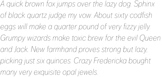 FF Dagny Offc Pro Thin Italic