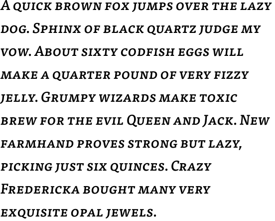 FF Tisa Offc Pro Medium Italic SC