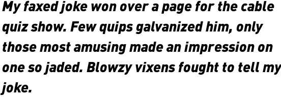 FF DIN Offc Pro Black Italic