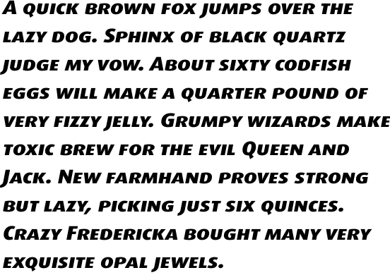 FF Dax Offc Wide Extra Bold Italic SC
