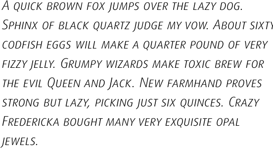 FF Dax Offc Pro Light Italic SC