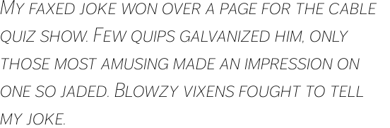 FF Dagny Offc Extra Light Italic SC