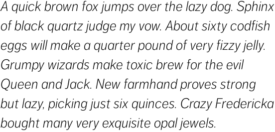 FF Dagny Offc Pro Light Italic