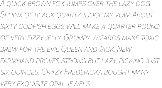 FF Dagny Offc Thin Italic SC