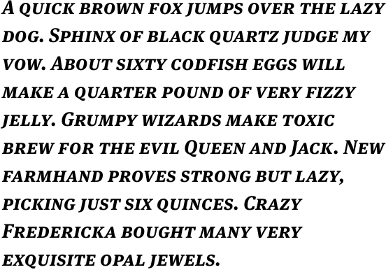 FF Meta Serif Offc Bold Italic SC