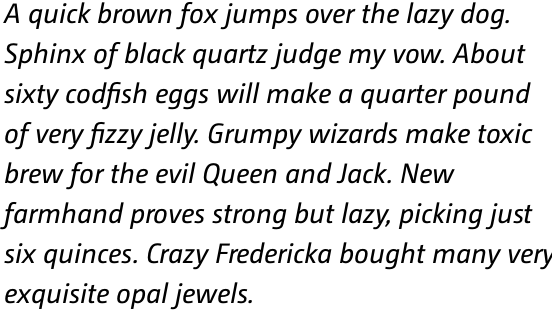 CamingoDos Pro Regular Italic OT