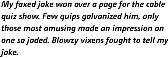 CamingoDos Pro Bold Italic OT