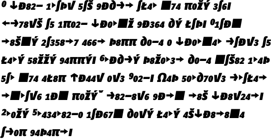 PTL Minimala Black Italic Caps Expert OT