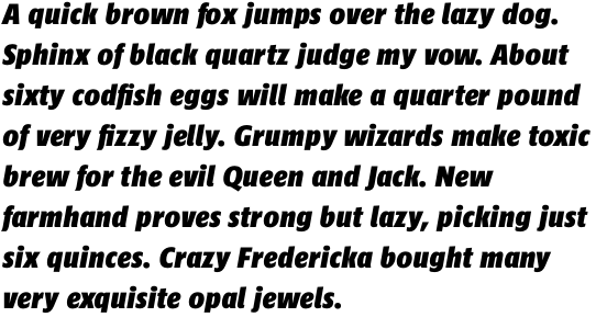 PTL Minimala Black Italic TF OT