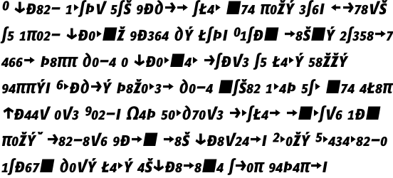 PTL Minimala Bold Italic Caps Expert OT