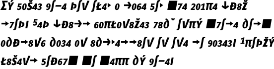 PTL Minimala Bold Italic Caps Expert OT
