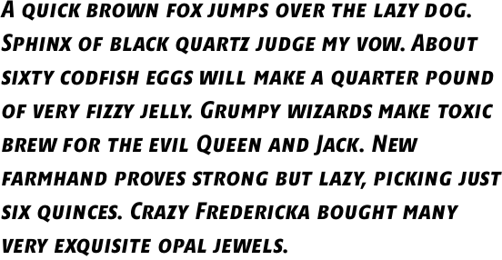PTL Minimala Bold Italic Caps TF OT