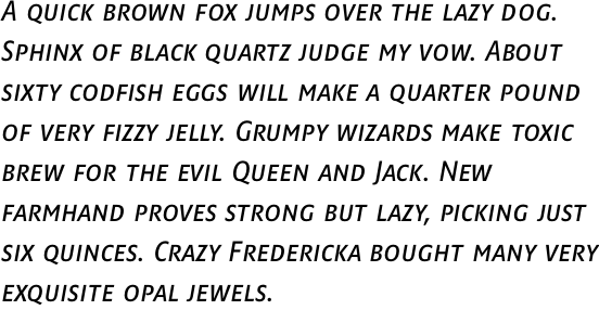PTL Minimala Book Italic Caps TF OT