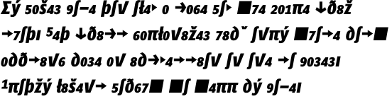 PTL Minimala Extra Bold Italic Expert OT