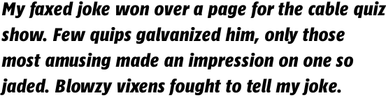 PTL Minimala Extra Bold Italic TF OT