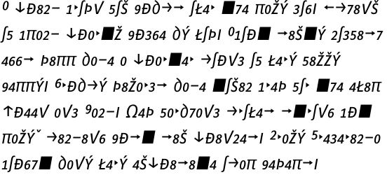 PTL Minimala Regular Italic Caps Expert OT