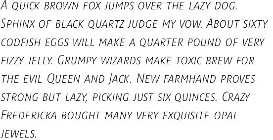 PTL Minimala Thin Italic Caps TF OT