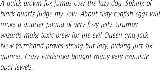 PTL Minimala Thin Italic TF OT
