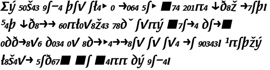 PTL Publicala Bold Italic Expert OT