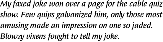 PTL Publicala Demi Italic LF OT