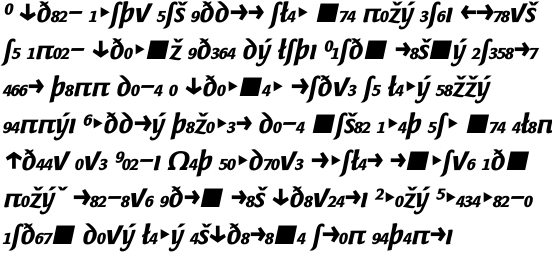 PTL Publicala Extra Bold Italic Expert OT