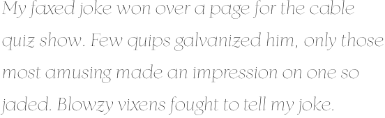 Finura Italic OT