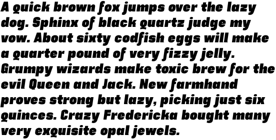 League Black Italic OT