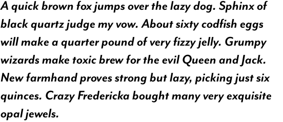 Mr Eaves Modern Bold Italic OT