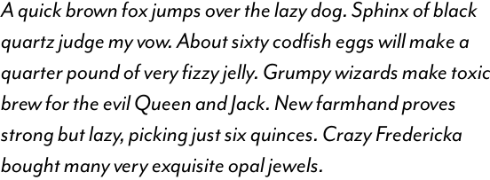 Mr Eaves Modern Italic OT