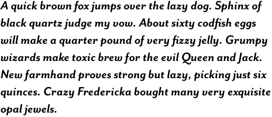 Mr Eaves Sans Bold Italic OT