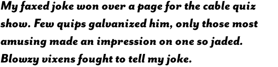 Mr Eaves Sans Heavy Italic OT