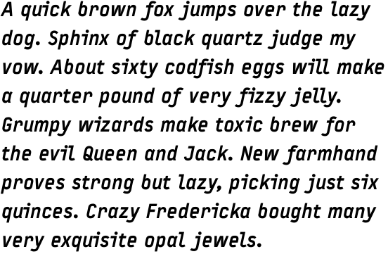 FF Typestar Offc Black Italic